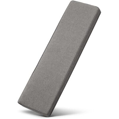 BEAUTISSU Coussin D'Assise D'Extérieur Calme Bk 140 X 40 X 5 Cm, Gris Clair - Publicité BEAUTISSU Coussin D'Assise D'Extérieur Calme Bk 140 X 40 X 5 Cm, Gris Clair - Publicité