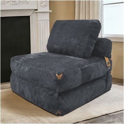 ACKERMAN Modern Single-seater Lounge Sofa With Integrated Storage And Elegant Tassel Accents For A Cozy Living Space - Publicité ACKERMAN Modern Single-seater Lounge Sofa With Integrated Storage And Elegant Tassel Accents For A Cozy Living Space - Publicité