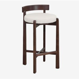 Sklum - Lot De 4 Tabourets Hauts En Bois De Chêne Et Revêtement Manille ↑75 Cm - Publicité Sklum - Lot De 4 Tabourets Hauts En Bois De Chêne Et Revêtement Manille ↑75 Cm - Publicité