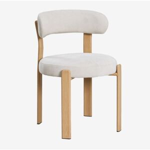 Pack De 4 Chaises De Salle À Manger Rembourrées Et En Fer Jolie Sklum Marron Bois Naturel - Publicité Pack De 4 Chaises De Salle À Manger Rembourrées Et En Fer Jolie Sklum Marron Bois Naturel - Publicité