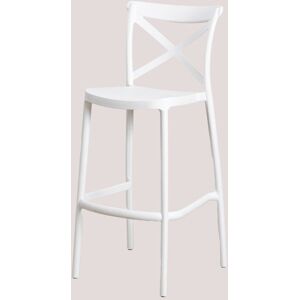 Sklum - Pack de 2 Tabourets Hauts Otax Blanc ↑75 cm - Blanc ↑75 cm - Publicité