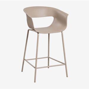 Pack De 2 Tabourets Hauts En Polypropylène Et Acier Alanys Sklum Moka Brown ↑65 Cm - Publicité Pack De 2 Tabourets Hauts En Polypropylène Et Acier Alanys Sklum Moka Brown ↑65 Cm - Publicité