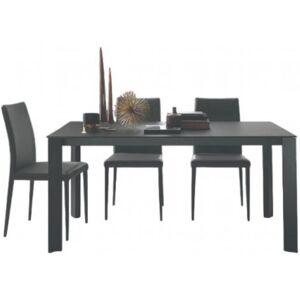 Inside75 - Table 6 Couverts Teorema Extensible 120 À 180cm Pieds Métal Graphite Plateau Céramique Pierre Anthracite - Publicité Inside75 - Table 6 Couverts Teorema Extensible 120 À 180cm Pieds Métal Graphite Plateau Céramique Pierre Anthracite - Publicité