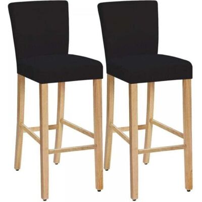 OEM Housses De Chaise De Salle À Manger Lavables Et Amovibles Extensibles, Housses De Tabouret De Bar, Housses De Chaise De Bar Housse De Siège De Comptoir De Pub (noir, Lot De 2) - Publicité OEM Housses De Chaise De Salle À Manger Lavables Et Amovibles Extensibles, Housses De Tabouret De Bar, Housses De Chaise De Bar Housse De Siège De Comptoir De Pub (noir, Lot De 2) - Publicité