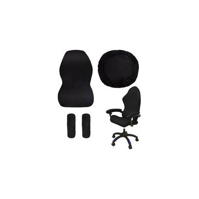 OEM Housses De Chaise De Gaming Lot De 4,nsemble Housse Fauteuil Gamer Avec Housses D'Accoudoirs/couvertures De Dossier De Chaise/housse De Siège De Chaise,convient Aux Chaises De Jeu (noir) - Publicité OEM Housses De Chaise De Gaming Lot De 4,nsemble Housse Fauteuil Gamer Avec Housses D'Accoudoirs/couvertures De Dossier De Chaise/housse De Siège De Chaise,convient Aux Chaises De Jeu (noir) - Publicité