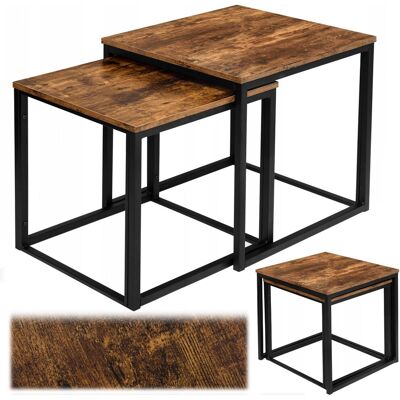 OEM Tables Basses Rustiques En Chêne Vieilli Praven - Publicité OEM Tables Basses Rustiques En Chêne Vieilli Praven - Publicité