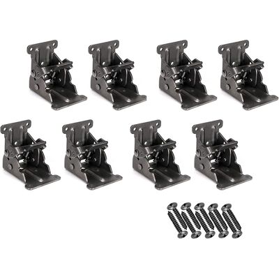 SANS MARQUE Charnière Pliante Autobloquante Supports De Pieds De Table Rabattable Support Pliable Raccords De Jambe Accolade De Coin Pour Établi Pliant En Fer Avec Bronze Foncé Paquet De 8 - Publicité SANS MARQUE Charnière Pliante Autobloquante Supports De Pieds De Table Rabattable Support Pliable Raccords De Jambe Accolade De Coin Pour Établi Pliant En Fer Avec Bronze Foncé Paquet De 8 - Publicité