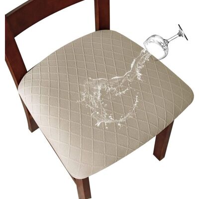 SANS MARQUE Housse De Siège Étanche Ensemble De Chaise De Restaurant Housse De Chaise De Salle À Manger Housse De Chaise De Cuisine (coul Kaki, 4 Pièces) - Publicité SANS MARQUE Housse De Siège Étanche Ensemble De Chaise De Restaurant Housse De Chaise De Salle À Manger Housse De Chaise De Cuisine (coul Kaki, 4 Pièces) - Publicité
