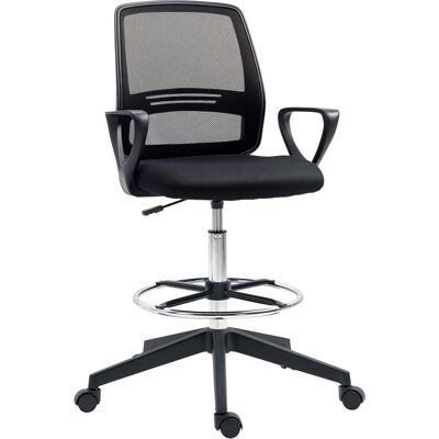 OEM Fauteuil De Bureau Chaise De Bureau Assise Haute Réglable Tabouret De Bureau Pivotant 360° Maille Respirante - Publicité OEM Fauteuil De Bureau Chaise De Bureau Assise Haute Réglable Tabouret De Bureau Pivotant 360° Maille Respirante - Publicité