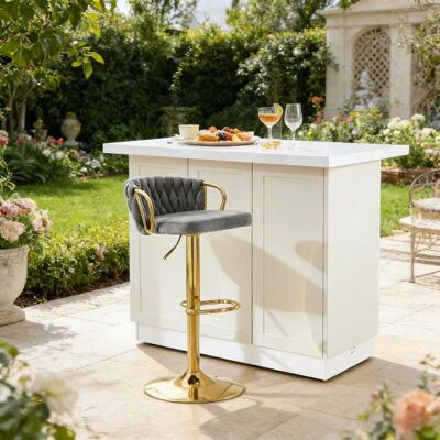 ARRIGONI Chaise De Café, Tabouret De Table À Coussin Moelleux, Siège Confortable, Élégant Tabouret De Bar, Chaise De Cuisine (un Seul Tabouret De Bar Inclus) - Publicité ARRIGONI Chaise De Café, Tabouret De Table À Coussin Moelleux, Siège Confortable, Élégant Tabouret De Bar, Chaise De Cuisine (un Seul Tabouret De Bar Inclus) - Publicité