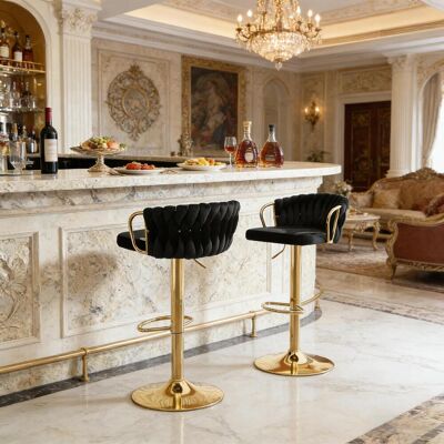ARRIGONI Chaise De Café, Chaise De Cuisine Confortable, Chaise De Café, Tabouret De Table À Coussin Souple, Élégants Tabourets De Bar, Chaise De Cuisine (lot De 2 Tabourets De Bar) - Publicité ARRIGONI Chaise De Café, Chaise De Cuisine Confortable, Chaise De Café, Tabouret De Table À Coussin Souple, Élégants Tabourets De Bar, Chaise De Cuisine (lot De 2 Tabourets De Bar) - Publicité