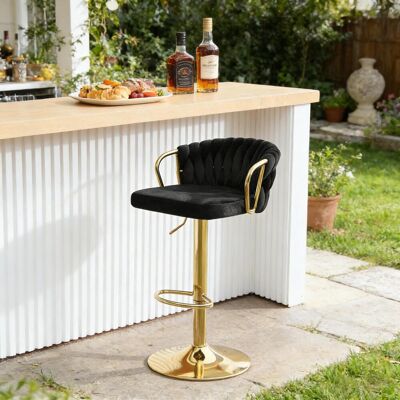 ARRIGONI Chaise De Cuisine, Tabouret De Table À Coussin Moelleux, Siège Confortable, Élégant Tabouret De Bar, Chaise De Café (seul Un Tabouret De Bar Est Inclus) - Publicité ARRIGONI Chaise De Cuisine, Tabouret De Table À Coussin Moelleux, Siège Confortable, Élégant Tabouret De Bar, Chaise De Café (seul Un Tabouret De Bar Est Inclus) - Publicité