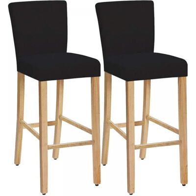 OEM Housses De Chaise De Salle À Manger Lavables Et Amovibles Extensibles, Housses De Tabouret De Bar, Housses De Chaise De Bar Housse De Siège De Comptoir De Pub (noir, Lot De 2) - Publicité OEM Housses De Chaise De Salle À Manger Lavables Et Amovibles Extensibles, Housses De Tabouret De Bar, Housses De Chaise De Bar Housse De Siège De Comptoir De Pub (noir, Lot De 2) - Publicité