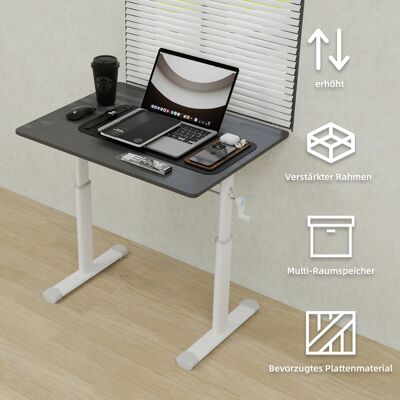 ALLAUVE Bureau Réglable En Hauteur Ajustable Enfant Et Adulte – Table Étude Compacte Multi-usage Maison/bureau - Publicité ALLAUVE Bureau Réglable En Hauteur Ajustable Enfant Et Adulte – Table Étude Compacte Multi-usage Maison/bureau - Publicité