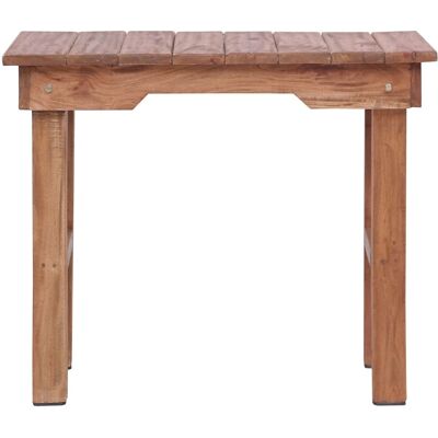 Maison Exclusive - Table D'Appoint 70x35x60 Cm Bois D'Acajou Massif - Publicité Maison Exclusive - Table D'Appoint 70x35x60 Cm Bois D'Acajou Massif - Publicité