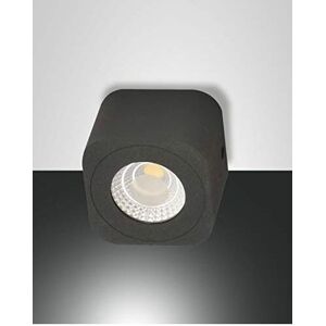 Fabas Luce - 3429 - 71 - 282 LAMPE spot paumes led 6 W 540LM warm white anthracite 3429-71-282 - Publicité