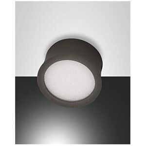 Fabas Luce - 3440 - 71 - 282 LAMPE spot ponza led 7 W 630LM warm white anthracite Ø8 CM 3440-71-282 - Publicité