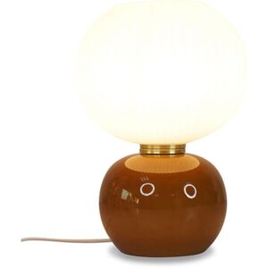 Millumine - Lampe De Chevet En Verre Marron Adonis - Publicité Millumine - Lampe De Chevet En Verre Marron Adonis - Publicité