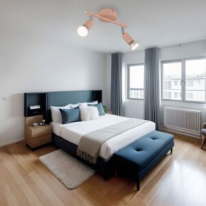 Globo Plafonnier Spot Lampe Plafonnier Lampe De Salon Orientable 2 Flammes L 22cm - Publicité Globo Plafonnier Spot Lampe Plafonnier Lampe De Salon Orientable 2 Flammes L 22cm - Publicité