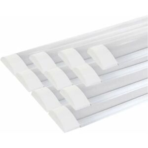 Réglette LED 120cm 36W (Pack de 10) - Blanc Neutre 4000K - 5500K - SILAMP - Blanc Neutre 4000K - 5500K - Publicité