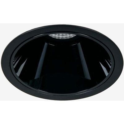 Downlight Led Encastrable Avec Cadre Rond Ø8 Cm En Aluminium Luisiana Sklum Noir - Publicité Downlight Led Encastrable Avec Cadre Rond Ø8 Cm En Aluminium Luisiana Sklum Noir - Publicité