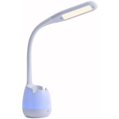 SANS MARQUE Lampe De Bureau Flexible, Lampe Rechargeable Avec Veilleuse Colorée/ 3 Modes Et 3 Niv. De Luminosité/contrôle Tactile - Publicité SANS MARQUE Lampe De Bureau Flexible, Lampe Rechargeable Avec Veilleuse Colorée/ 3 Modes Et 3 Niv. De Luminosité/contrôle Tactile - Publicité