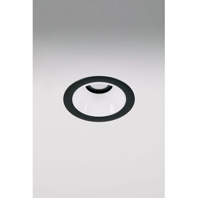 Downlight Led Encastrable Avec Cadre Rond Ø7 Cm Pour Extérieur En Aluminium Luisiana Sklum Noir - Blanc - Publicité Downlight Led Encastrable Avec Cadre Rond Ø7 Cm Pour Extérieur En Aluminium Luisiana Sklum Noir - Blanc - Publicité