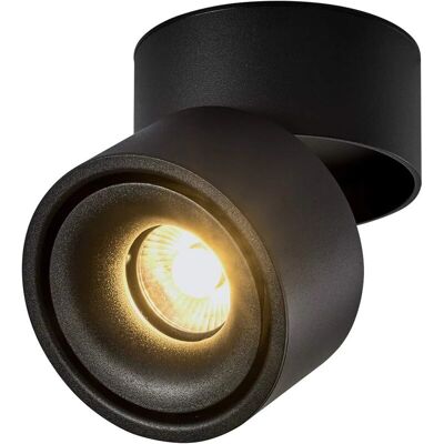 MOXIE 10w Led Spots De Plafond Plafonnier, Aangle Du Corps De Lampe Réglable,spots Lampe,spots De Plafond,applique De Plafond, Spots Plafond Orientables,éclairage Plafond Led,10x10x10cm (noir-3000k) [classe - Publicité MOXIE 10w Led Spots De Plafond Plafonnier, Aangle Du Corps De Lampe Réglable,spots Lampe,spots De Plafond,applique De Plafond, Spots Plafond Orientables,éclairage Plafond Led,10x10x10cm (noir-3000k) [classe - Publicité