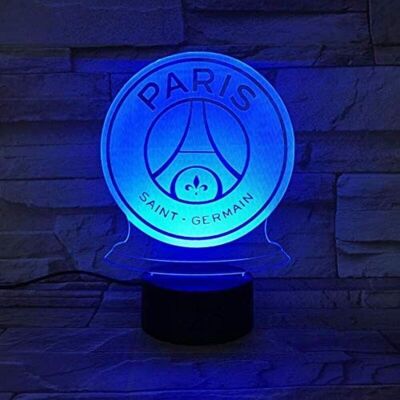 OEM Veilleuse Led Fc Paris Saint Germain Football Club 3d Illusion Enfants Enfants Ligue 1 Logo De Football Psg Night Lamp Lampe De Table @ 1 - Publicité OEM Veilleuse Led Fc Paris Saint Germain Football Club 3d Illusion Enfants Enfants Ligue 1 Logo De Football Psg Night Lamp Lampe De Table @ 1 - Publicité