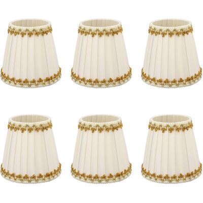 MOXIE Sjlerst 6 Pièces Abat-jour Pour Lampes De Table Lampe, Abat Jour Clip, Abat Jour , Lustre De Bougeoir - A - Publicité MOXIE Sjlerst 6 Pièces Abat-jour Pour Lampes De Table Lampe, Abat Jour Clip, Abat Jour , Lustre De Bougeoir - A - Publicité