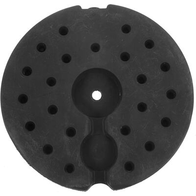 LBJFYHJN Base De Lampe Lestée - 1 Pièce - Plastique Moulé Noir - Support Stable Anti-bascule - Pour Lampadaire Et Lampe De Bureau - 23,3 X 23,3 Cm - Publicité LBJFYHJN Base De Lampe Lestée - 1 Pièce - Plastique Moulé Noir - Support Stable Anti-bascule - Pour Lampadaire Et Lampe De Bureau - 23,3 X 23,3 Cm - Publicité