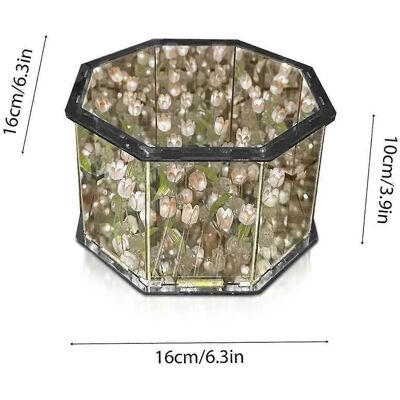FLAMMKRAFT Lampe Tulipe À Faire Soi-même 2 En 1, Miroir Octogonal, Veilleuse Florale, Lampe Décorative Artisanale Inachevée. Publicité FLAMMKRAFT Lampe Tulipe À Faire Soi-même 2 En 1, Miroir Octogonal, Veilleuse Florale, Lampe Décorative Artisanale Inachevée. Publicité