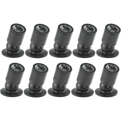 MOXIE Aougo – Downlight Led 1w Mini Spot Encastré – Aluminium Aéronautique – Lumière Chaude – 100-265v Ac – Lot De 10 – Pour Éclairage Intérieur - 10pcs - Publicité MOXIE Aougo – Downlight Led 1w Mini Spot Encastré – Aluminium Aéronautique – Lumière Chaude – 100-265v Ac – Lot De 10 – Pour Éclairage Intérieur - 10pcs - Publicité