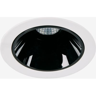 Downlight Led Encastrable Avec Cadre Rond Ø7 Cm Pour Extérieur En Aluminium Luisiana Sklum Blanc - Noir - Publicité Downlight Led Encastrable Avec Cadre Rond Ø7 Cm Pour Extérieur En Aluminium Luisiana Sklum Blanc - Noir - Publicité