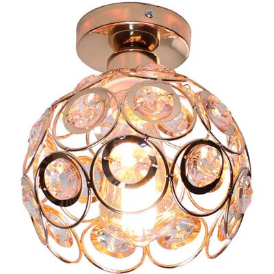 OEM Moderne Plafonnier Industrielle Cristal En Métal Ø20cm , Luminaire L'Éclairage Intérieur Exterieur De Plafond Abat-jour Or Rose - Publicité OEM Moderne Plafonnier Industrielle Cristal En Métal Ø20cm , Luminaire L'Éclairage Intérieur Exterieur De Plafond Abat-jour Or Rose - Publicité