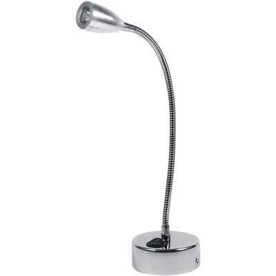 MOXIE Appliques Murales Led Argentées Col De Cygne Flexible Chambre Chevet Lampe De Lecture Blanc Chaud (type 2) - Publicité MOXIE Appliques Murales Led Argentées Col De Cygne Flexible Chambre Chevet Lampe De Lecture Blanc Chaud (type 2) - Publicité