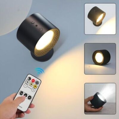 SANS MARQUE Applique Murale Interieur Noir, 3 Températures Rotatifs 360° Lampe Murale Touch Led Avec Port De Charge Usb Contrôle Tactile, Veilleuse Led Pour Chambre À Coucher Cuisine Couloir Salon [clas - Publicité SANS MARQUE Applique Murale Interieur Noir, 3 Températures Rotatifs 360° Lampe Murale Touch Led Avec Port De Charge Usb Contrôle Tactile, Veilleuse Led Pour Chambre À Coucher Cuisine Couloir Salon [clas - Publicité