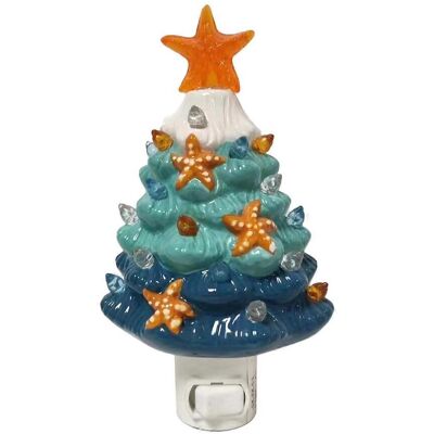 FLAMMKRAFT Veilleuse Led Avec Interrupteur, Type Prise, Lampe Décorative Sapin De Noël, Ornement Lumineux Pour Table De Chevet Ou Bureau - Publicité FLAMMKRAFT Veilleuse Led Avec Interrupteur, Type Prise, Lampe Décorative Sapin De Noël, Ornement Lumineux Pour Table De Chevet Ou Bureau - Publicité