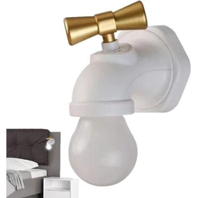 SANS MARQUE Robinet Veilleuse Creative Smart Usb Charge Induction Lumière Led Cabinet Chevet Commande Vocale Lumière (blanc) - Publicité SANS MARQUE Robinet Veilleuse Creative Smart Usb Charge Induction Lumière Led Cabinet Chevet Commande Vocale Lumière (blanc) - Publicité