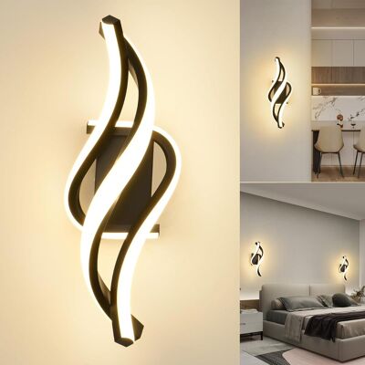 OEM Led Applique Murale Intérieur,22w 6000k Lumière Blanc Froid 1800lm Lampe Murale,moderne Luminaire Murale,éclairage Murals Design Incurvée,appliques Murales Pour Chambre,maison Couloir,salon,escalier - Publicité OEM Led Applique Murale Intérieur,22w 6000k Lumière Blanc Froid 1800lm Lampe Murale,moderne Luminaire Murale,éclairage Murals Design Incurvée,appliques Murales Pour Chambre,maison Couloir,salon,escalier - Publicité