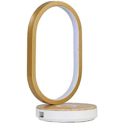 FLAMMKRAFT Lampe De Bureau Led Avec Chargeur Sans Fil, Commande Sensible Et Veilleuse De Bureau Respectueuse Des Yeux - Publicité FLAMMKRAFT Lampe De Bureau Led Avec Chargeur Sans Fil, Commande Sensible Et Veilleuse De Bureau Respectueuse Des Yeux - Publicité