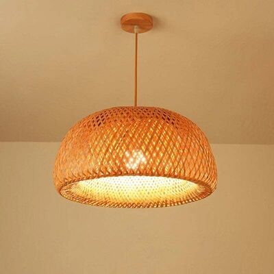 OEM Suspension Bambou Style Chinois Tressé À La Main 30cm - Lampe Suspendue Déco Maison, Luminaire Salon, Restaurant Zen, Ambiance Naturelle(sans Ampoule)-dou - Publicité OEM Suspension Bambou Style Chinois Tressé À La Main 30cm - Lampe Suspendue Déco Maison, Luminaire Salon, Restaurant Zen, Ambiance Naturelle(sans Ampoule)-dou - Publicité