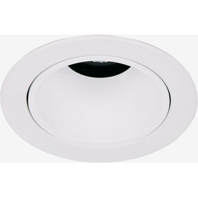 Downlight Led Encastrable Avec Cadre Rond Ø5 Cm En Aluminium Luisiana Sklum Blanc - Publicité Downlight Led Encastrable Avec Cadre Rond Ø5 Cm En Aluminium Luisiana Sklum Blanc - Publicité