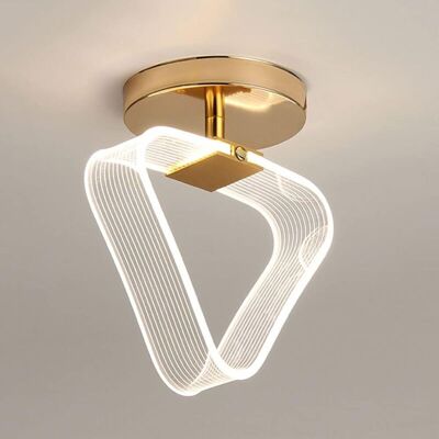 MOXIE Plafonnier D'Allée En Acrylique, Plafonnier À Led 10 W, Mini Luminaire À Montage En Surface De 5,5 Pouces, Idéal Pour L'Entrée, Le Porche ,blanc Chaud - Publicité MOXIE Plafonnier D'Allée En Acrylique, Plafonnier À Led 10 W, Mini Luminaire À Montage En Surface De 5,5 Pouces, Idéal Pour L'Entrée, Le Porche ,blanc Chaud - Publicité