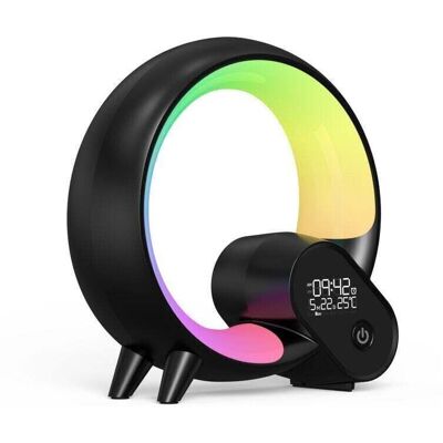 Scotch Lampe De Table Led Intelligente, Lampe Ambiance Avec Haut-parleur Bluetooth, Reveil Lumineux De Calendrier Musicale, Lampe De Chevet Contrôle De App, Veilleuse Pour Enfant Bébé Adulte - Publicité Scotch Lampe De Table Led Intelligente, Lampe Ambiance Avec Haut-parleur Bluetooth, Reveil Lumineux De Calendrier Musicale, Lampe De Chevet Contrôle De App, Veilleuse Pour Enfant Bébé Adulte - Publicité