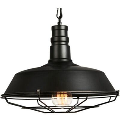 OEM Royaluxe- Lampe À Suspension Vintage Suspension Lustre Rétro Lustre En Fer Métallique Suspension Luminaire Antique Noire 36cm - Publicité OEM Royaluxe- Lampe À Suspension Vintage Suspension Lustre Rétro Lustre En Fer Métallique Suspension Luminaire Antique Noire 36cm - Publicité
