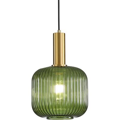 OEM Suspension Luminaire En Verre,finition En Laiton Doré, Vintage Lustre Suspendu Intérieur, Lampe Suspendue Pour Salle À Manger Cuisine Salon Chambre & Cuisine (vert, 20cm) - Publicité OEM Suspension Luminaire En Verre,finition En Laiton Doré, Vintage Lustre Suspendu Intérieur, Lampe Suspendue Pour Salle À Manger Cuisine Salon Chambre & Cuisine (vert, 20cm) - Publicité