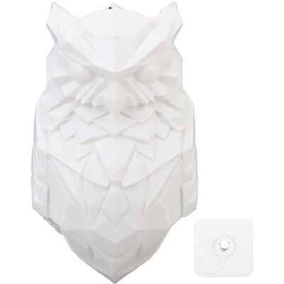 FLAMMKRAFT Lampe Murale Hibou 3d En Plastique Led À Piles, Veilleuse Hibou Décorative Pour Chambre À Coucher. Publicité FLAMMKRAFT Lampe Murale Hibou 3d En Plastique Led À Piles, Veilleuse Hibou Décorative Pour Chambre À Coucher. Publicité