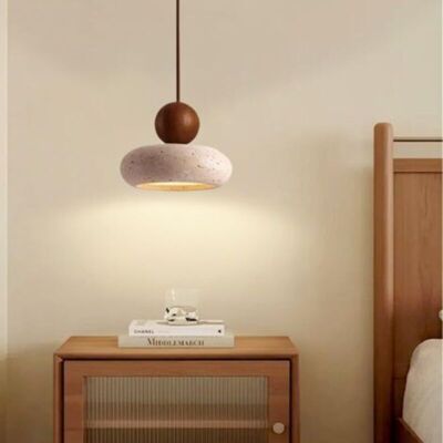 SANS MARQUE Lampe Suspendue En Travertin Jaune Led Style Wabi-sabi Suspension Bois Massif Boule Ronde Lampe À Suspension En Pierre Naturelle Lustre Petit Lampe De Chevet Chambre Salon(15cm) - Publicité SANS MARQUE Lampe Suspendue En Travertin Jaune Led Style Wabi-sabi Suspension Bois Massif Boule Ronde Lampe À Suspension En Pierre Naturelle Lustre Petit Lampe De Chevet Chambre Salon(15cm) - Publicité