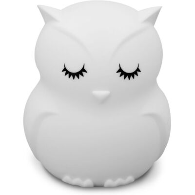 BRAST Veilleuse Colorée Pour Enfants, Lampe De Nuit Led Tactile, Lampe En Silicone, Lampe De Chevet, Lumière D'Ambiance, Éclairage Intérieur, Chambre À Coucher - Chouette - Publicité BRAST Veilleuse Colorée Pour Enfants, Lampe De Nuit Led Tactile, Lampe En Silicone, Lampe De Chevet, Lumière D'Ambiance, Éclairage Intérieur, Chambre À Coucher - Chouette - Publicité
